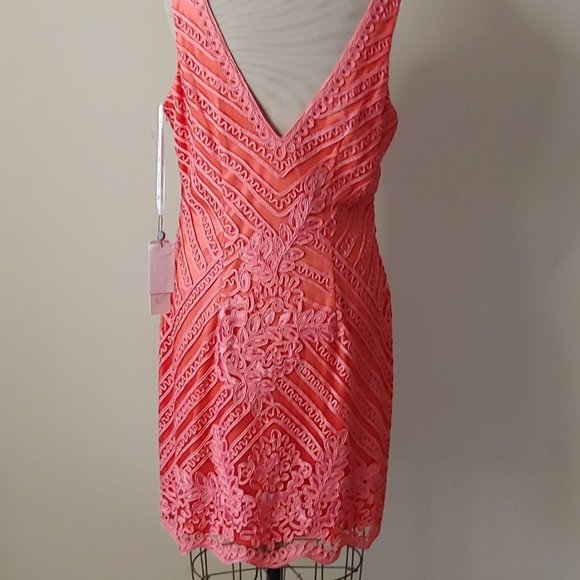 NWT Sue Wong Embroidered Short Formal Dress - Picture 3 of 5